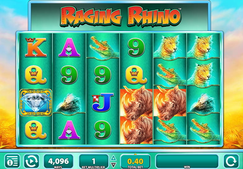 Play black rhino slot online
