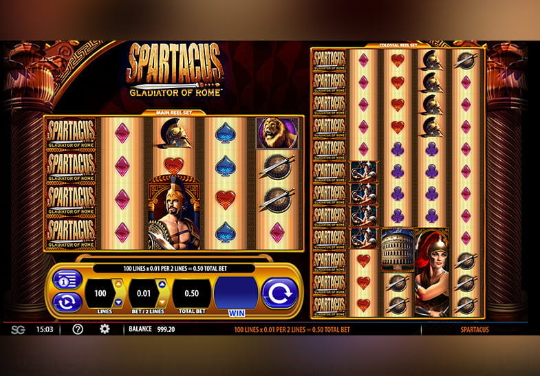 spartacus video slot machine